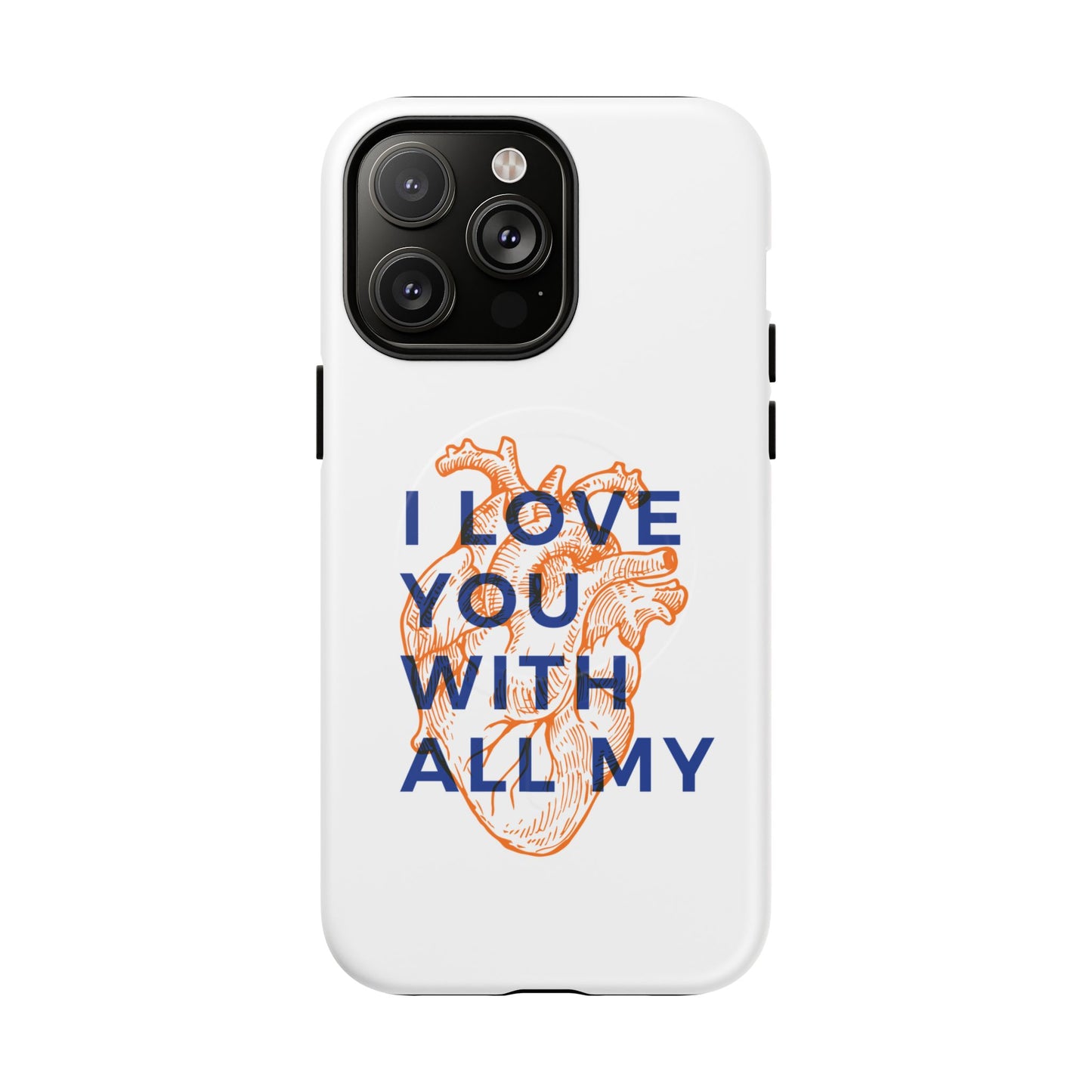 All My Heart Anatomical Art Tough Magnetic Case