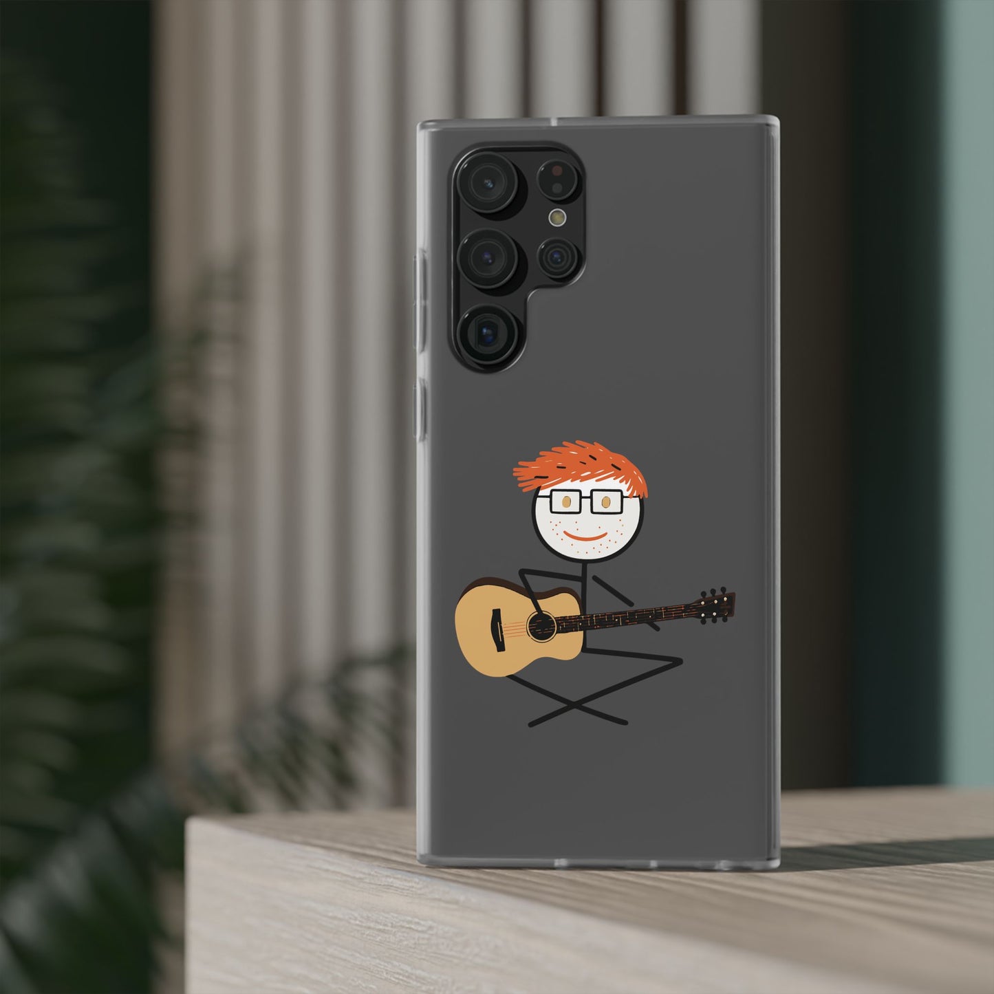 Ed Sheeran Flexi Phone Case for Samsung S10–S25 | SnazzyMerch