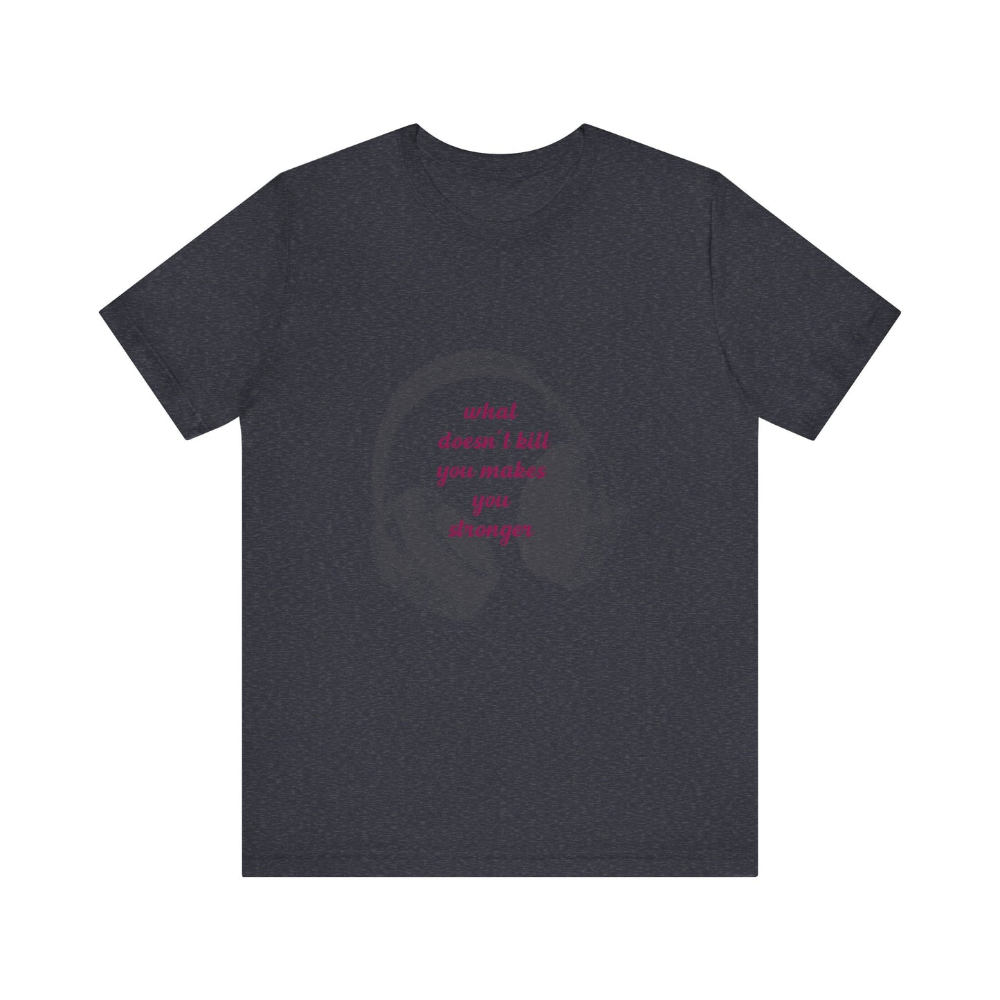 Stronger Soundwaves Unisex Jersey short sleeve tee