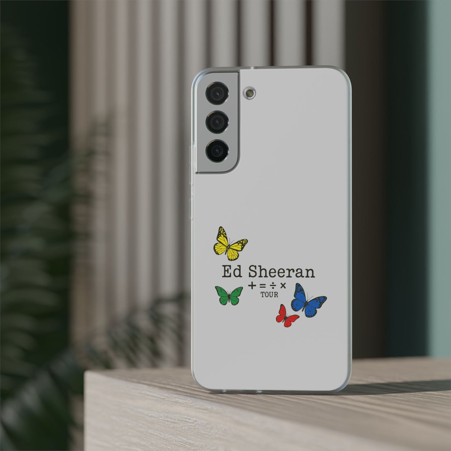 Ed Sheeran Butterfly Flexi Case | Samsung S10–S25