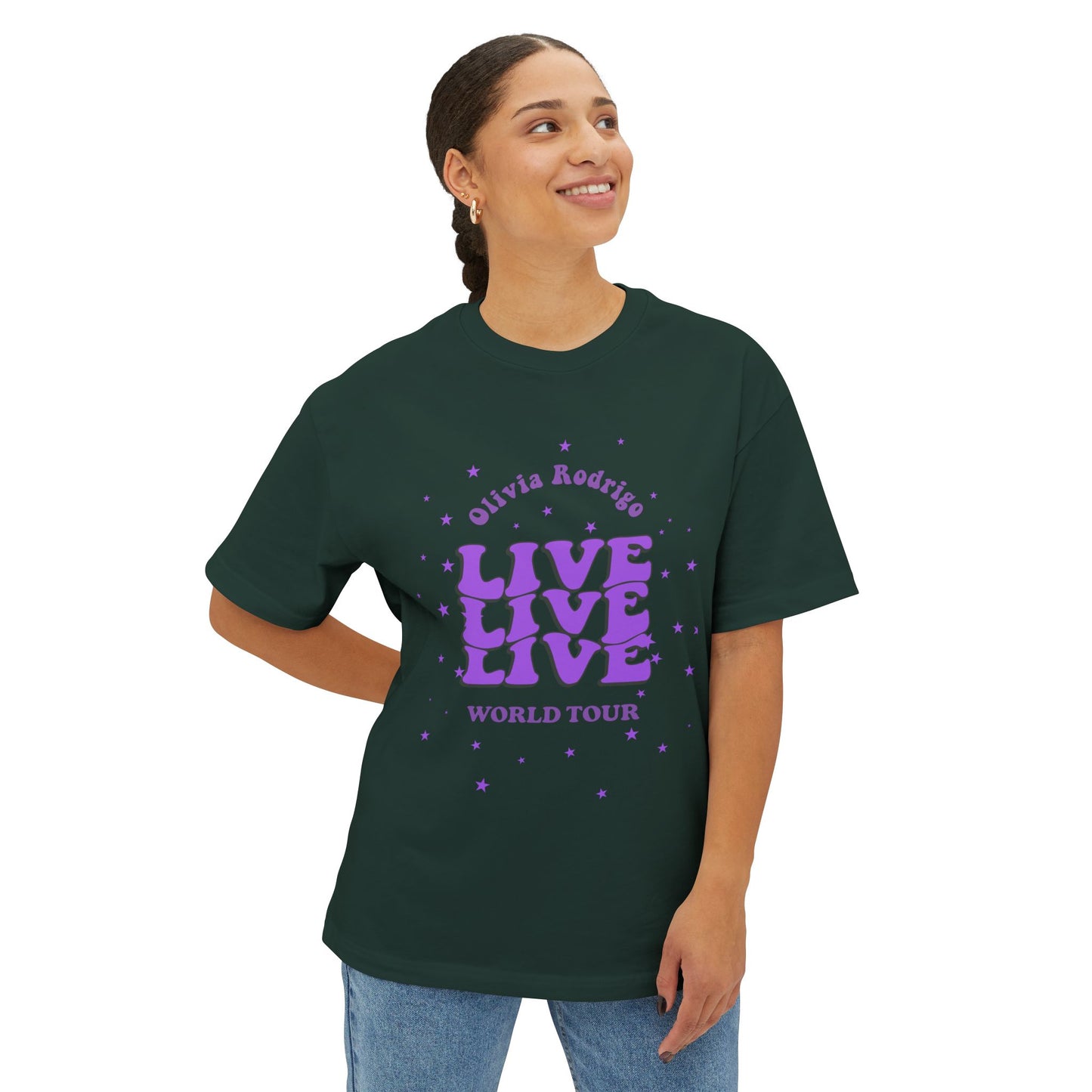 Olivia Rodrigo Live World Tour-Oversized Tee