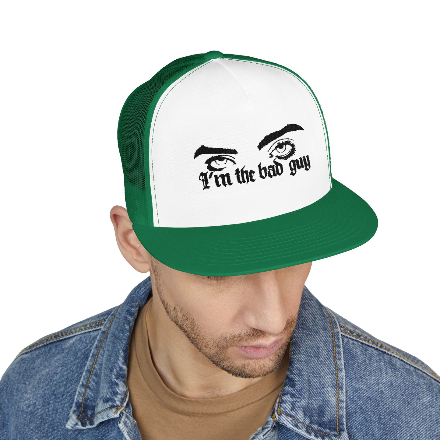 Eyes & Shadows Gothic Trucker Cap