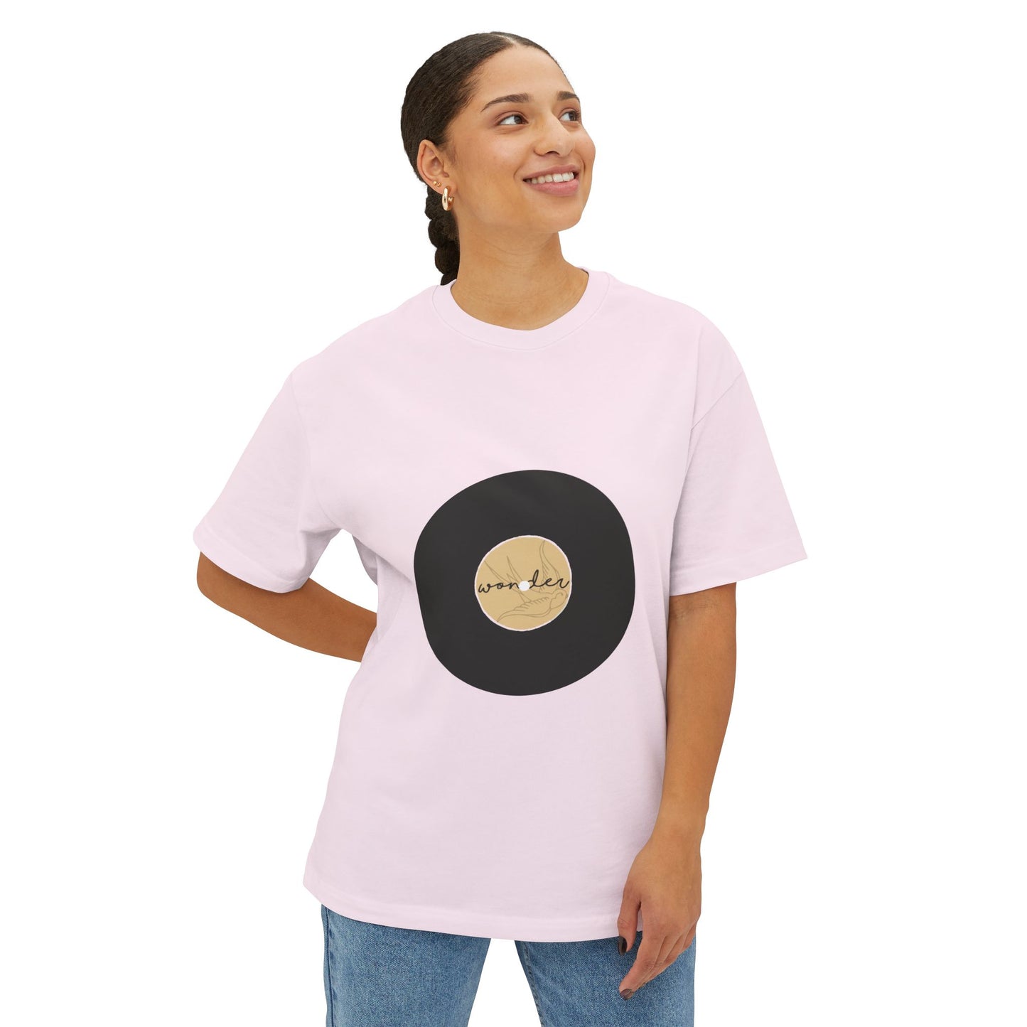 Wonder Spin Unisex Oversized Boxy Tee