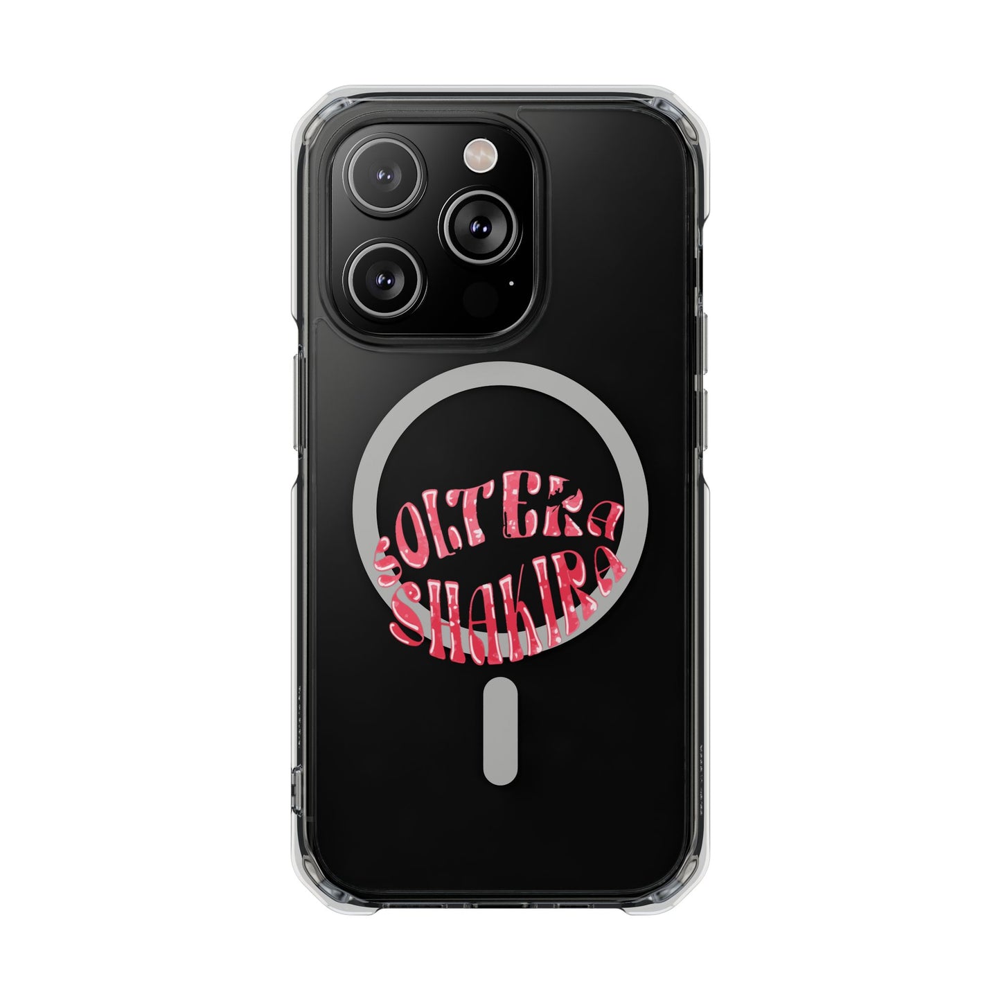 Solo Vibes Lips Clear Impact case