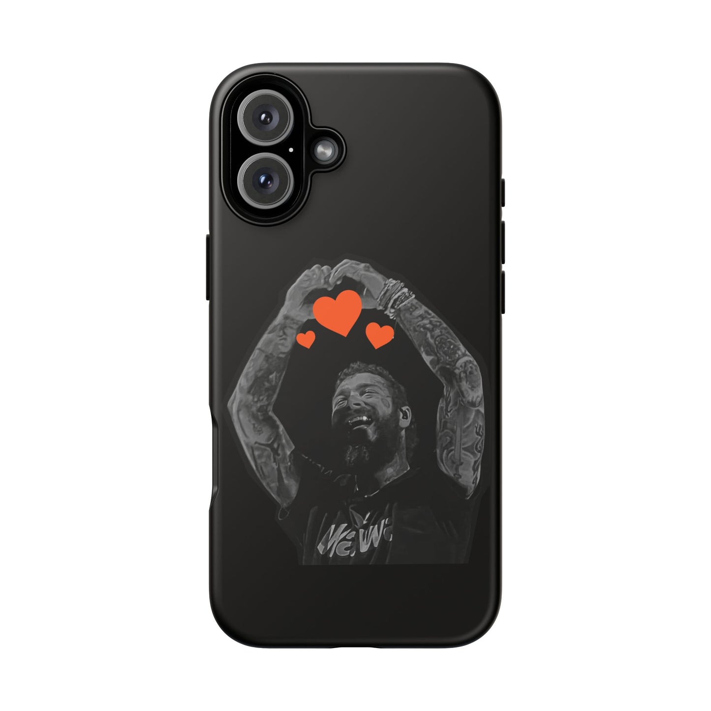 Tough iPhone Case (12–16 Pro Max) – Post Malone Heartfelt Wishes