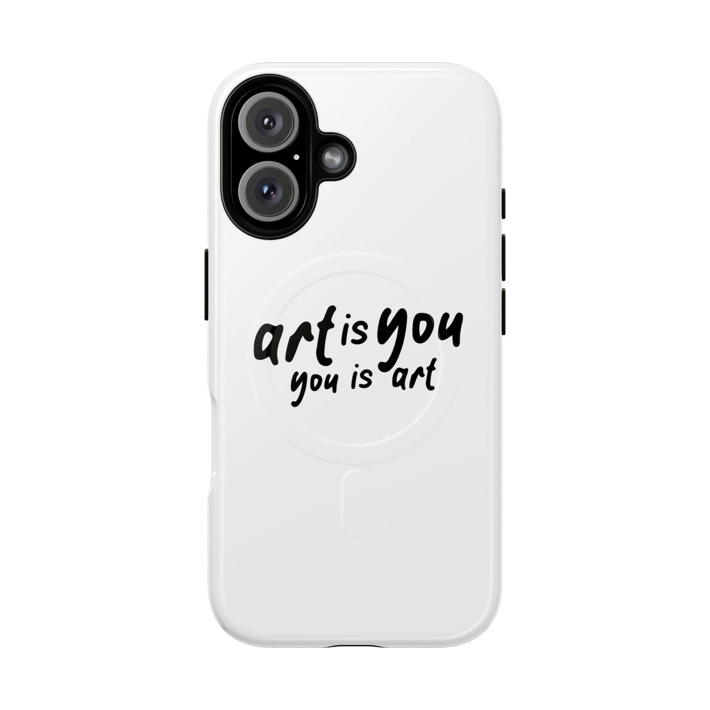 Red Scribble Heart Tough Magnetic Case