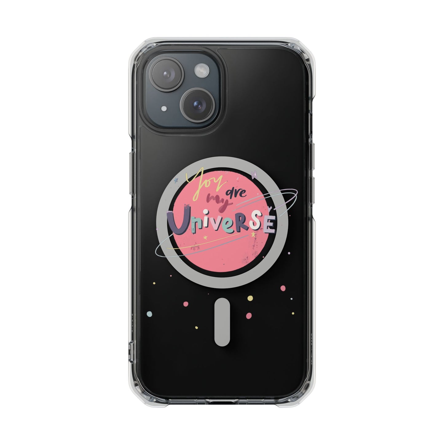 Pastel Planet & Universe Magnetic Clear Impact case