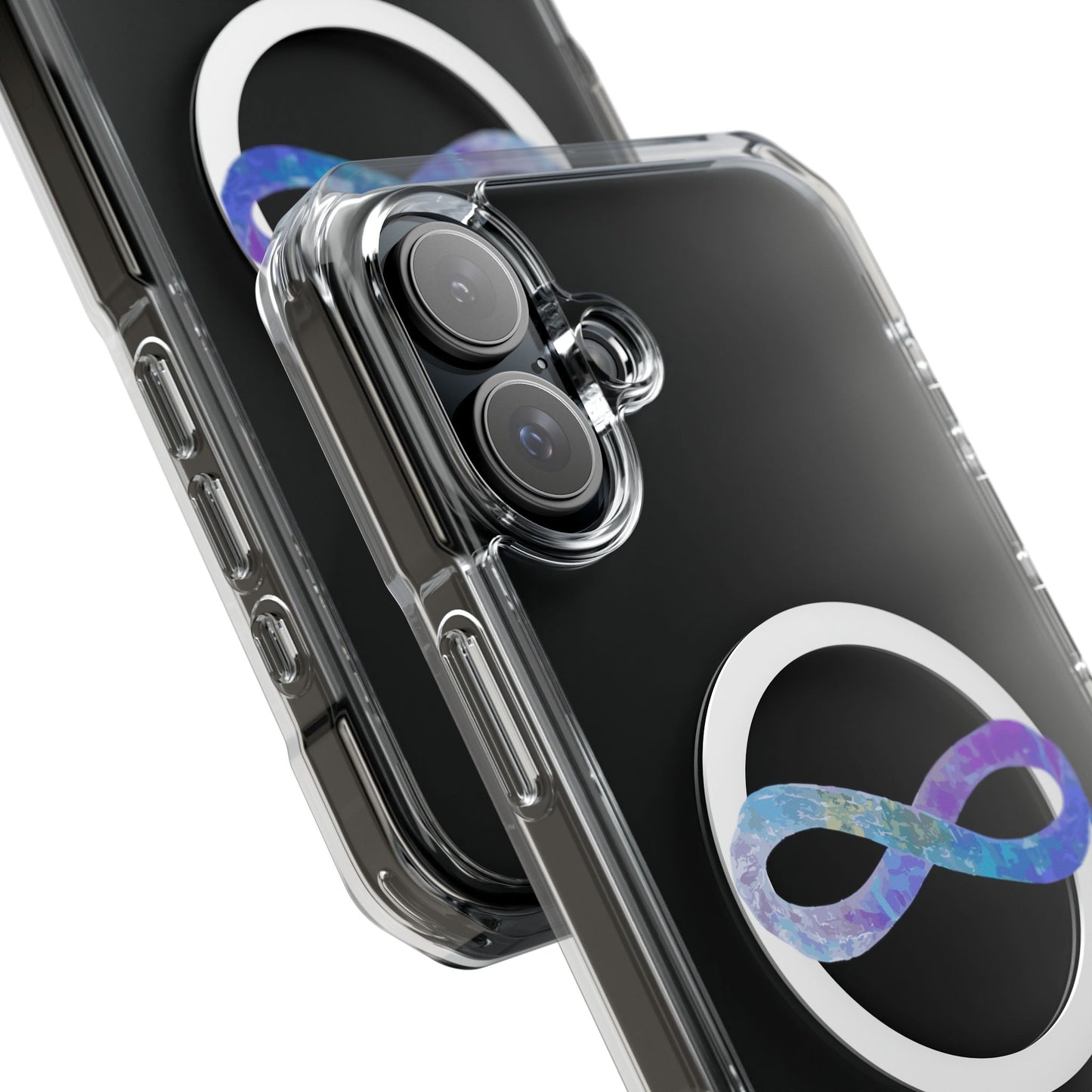Cosmic Infinity Loop Magnetic Clear Impact case