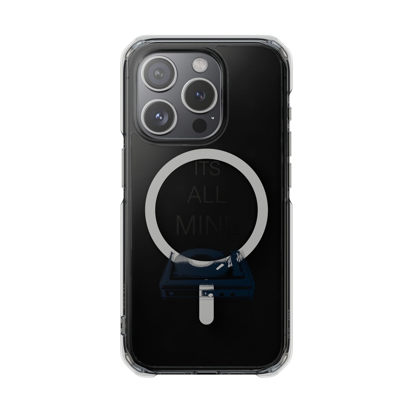 Spin It Retro Magnetic clear Impact Case