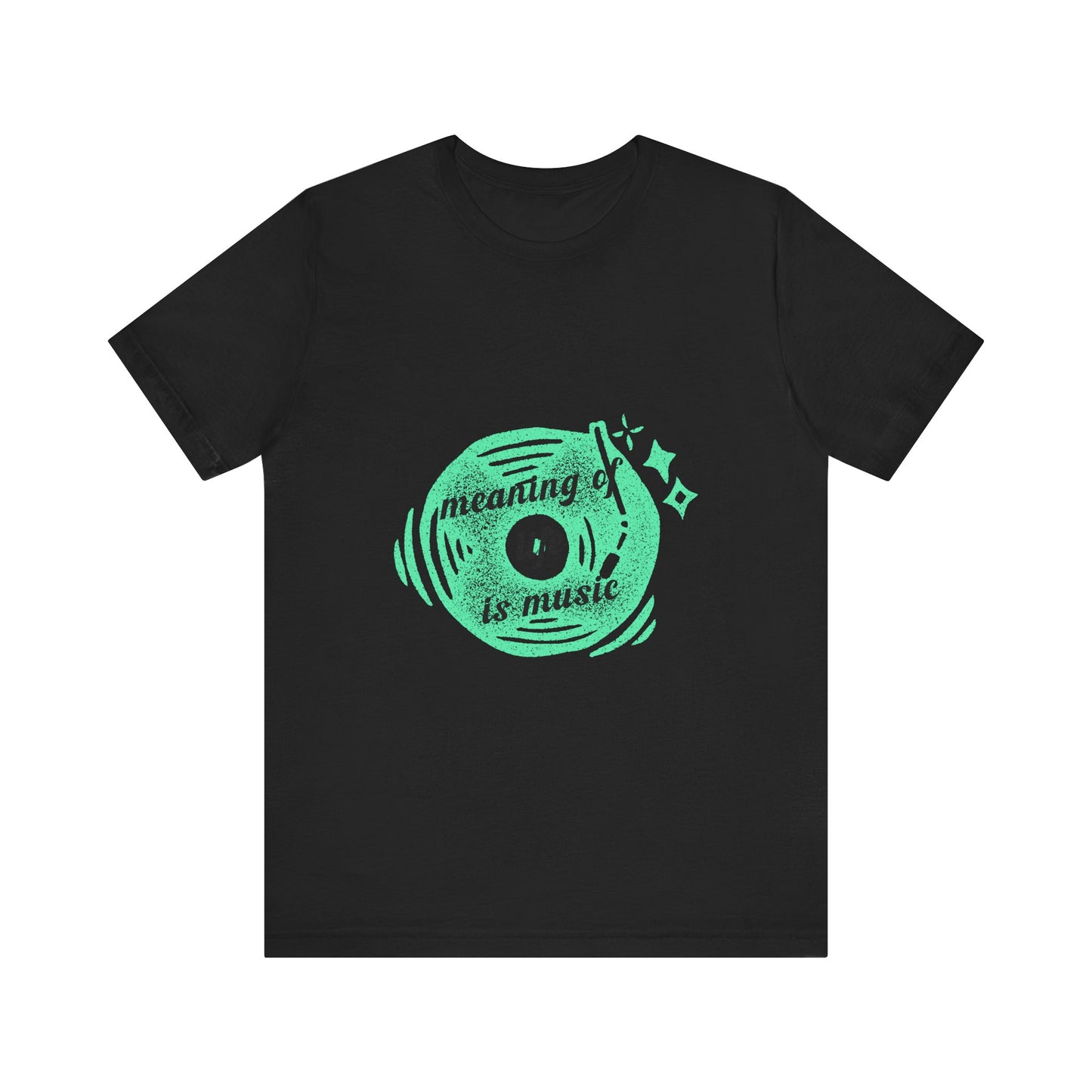 Vinyl Dreams Speak Unisex Jersey short sleeve tee