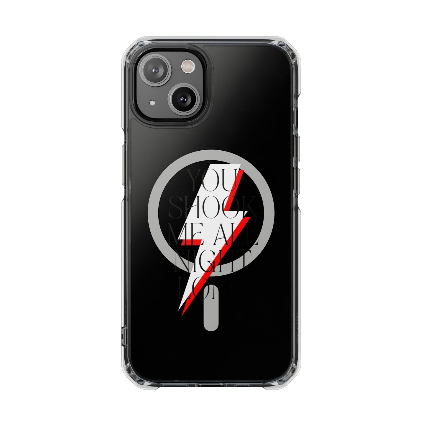 Rock Evolution Graphic Magnetic Clear Impact case