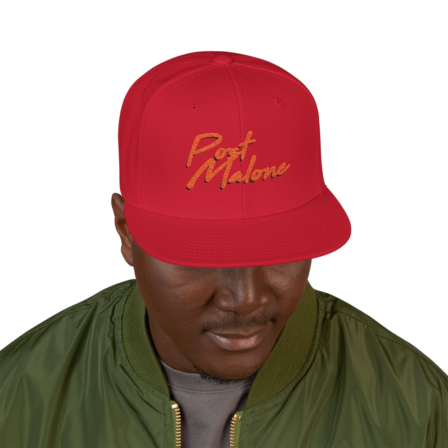 Snapback (Embroidery) – Post Melone Name Design