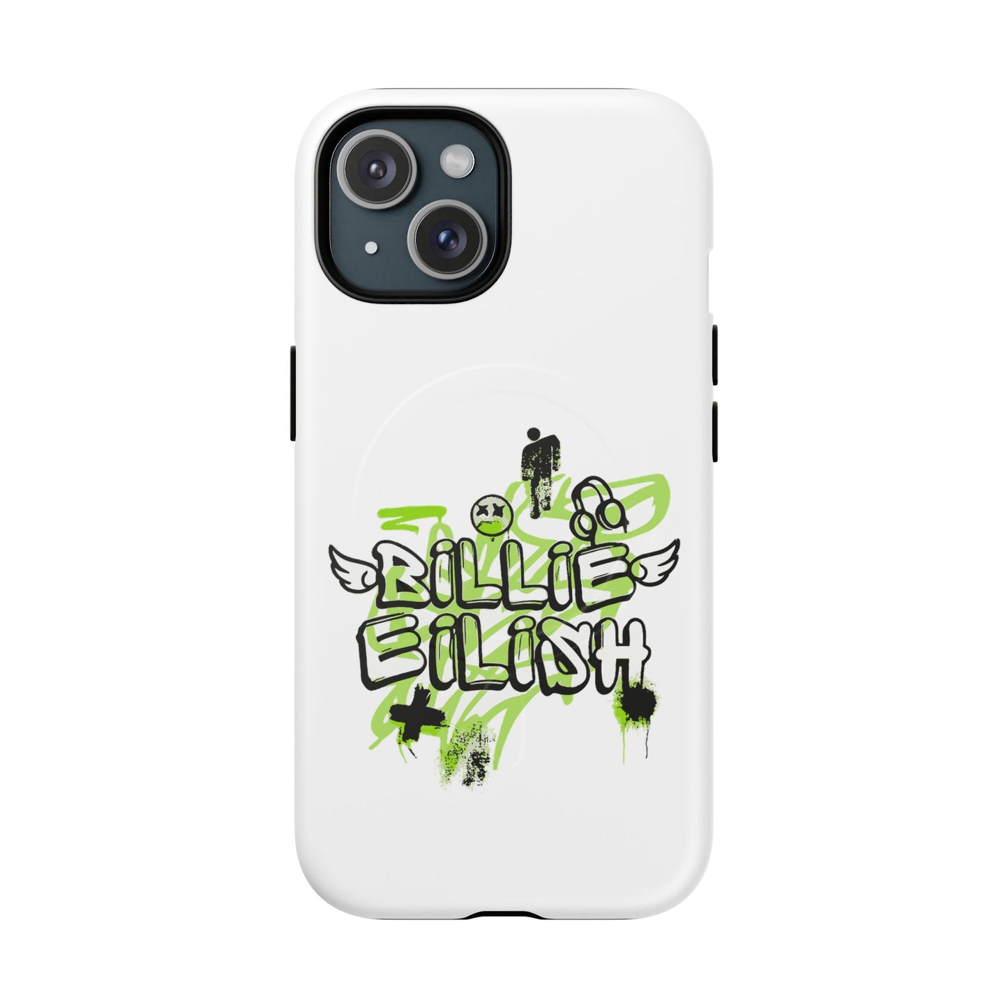 Grunge Angel Graffiti Tough Magnetic Case