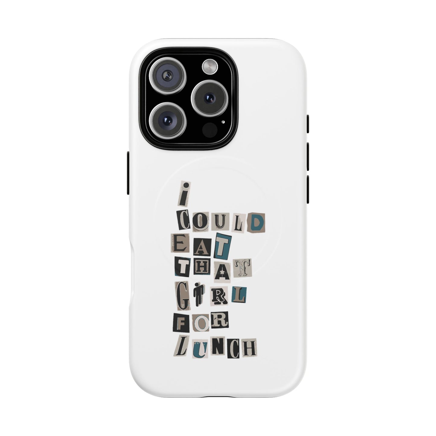 Mixed Message Collage Tough Magnetic Case