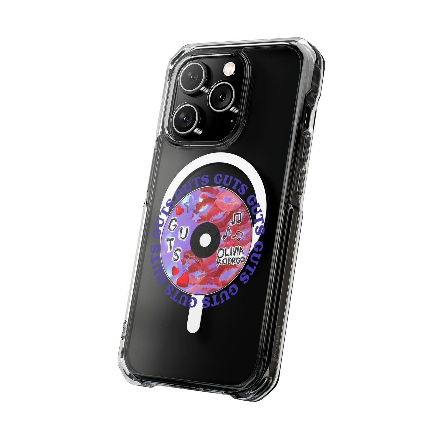 Guts Album Art CD Magnetic Clear Impact Case