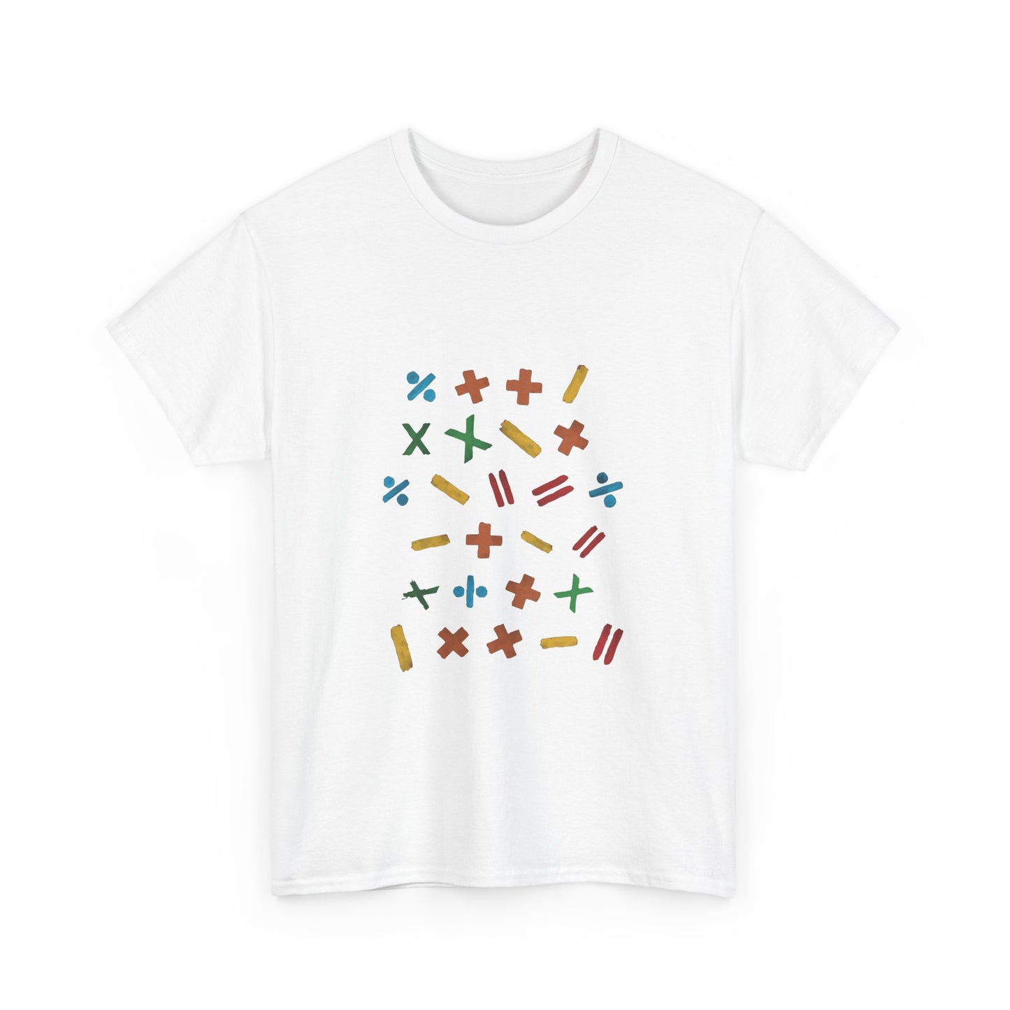 Minimalist Paw Print Unisex Heavy Cotton Tee