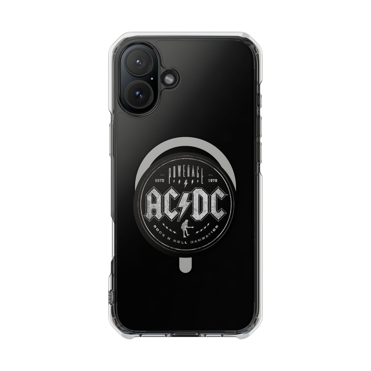 Shockwave Symbol Magnetic Clear Impact case