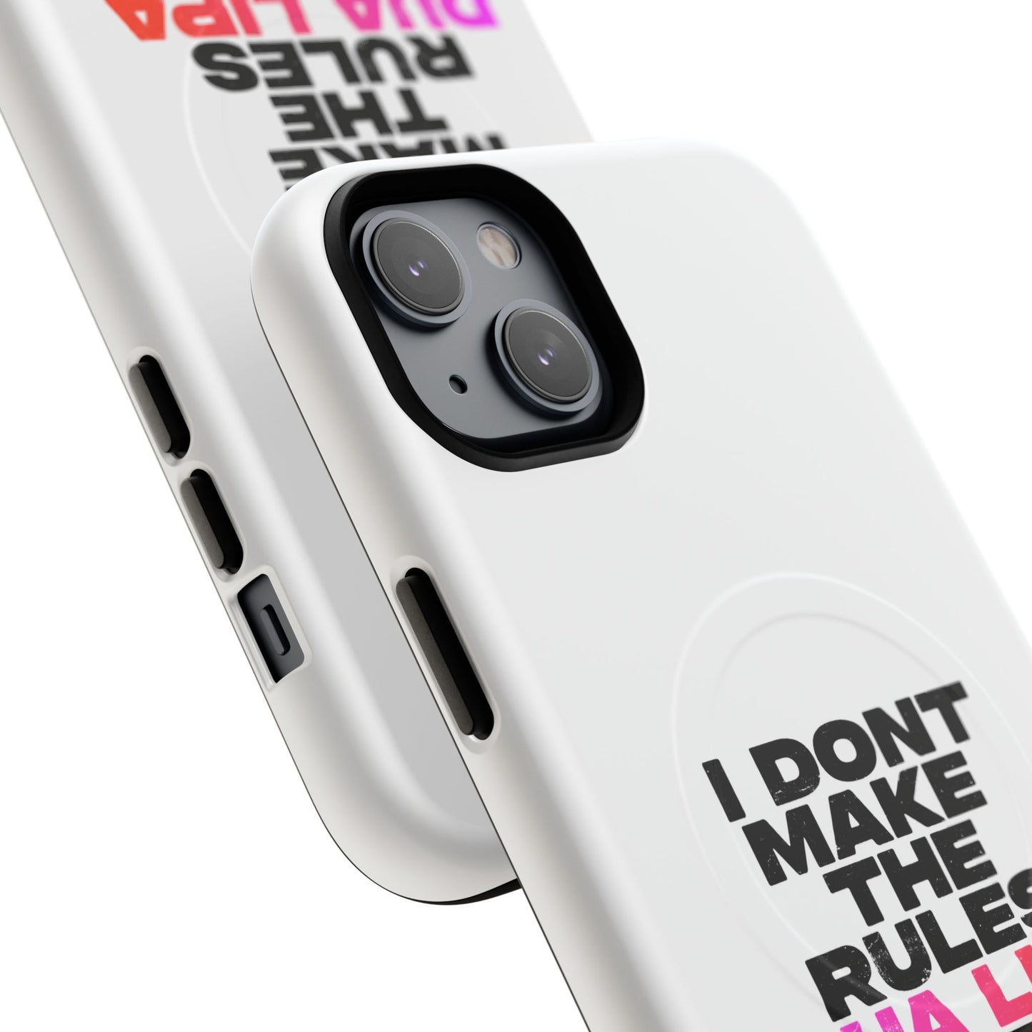 Retro Fade Letter Tough Magnetic Case
