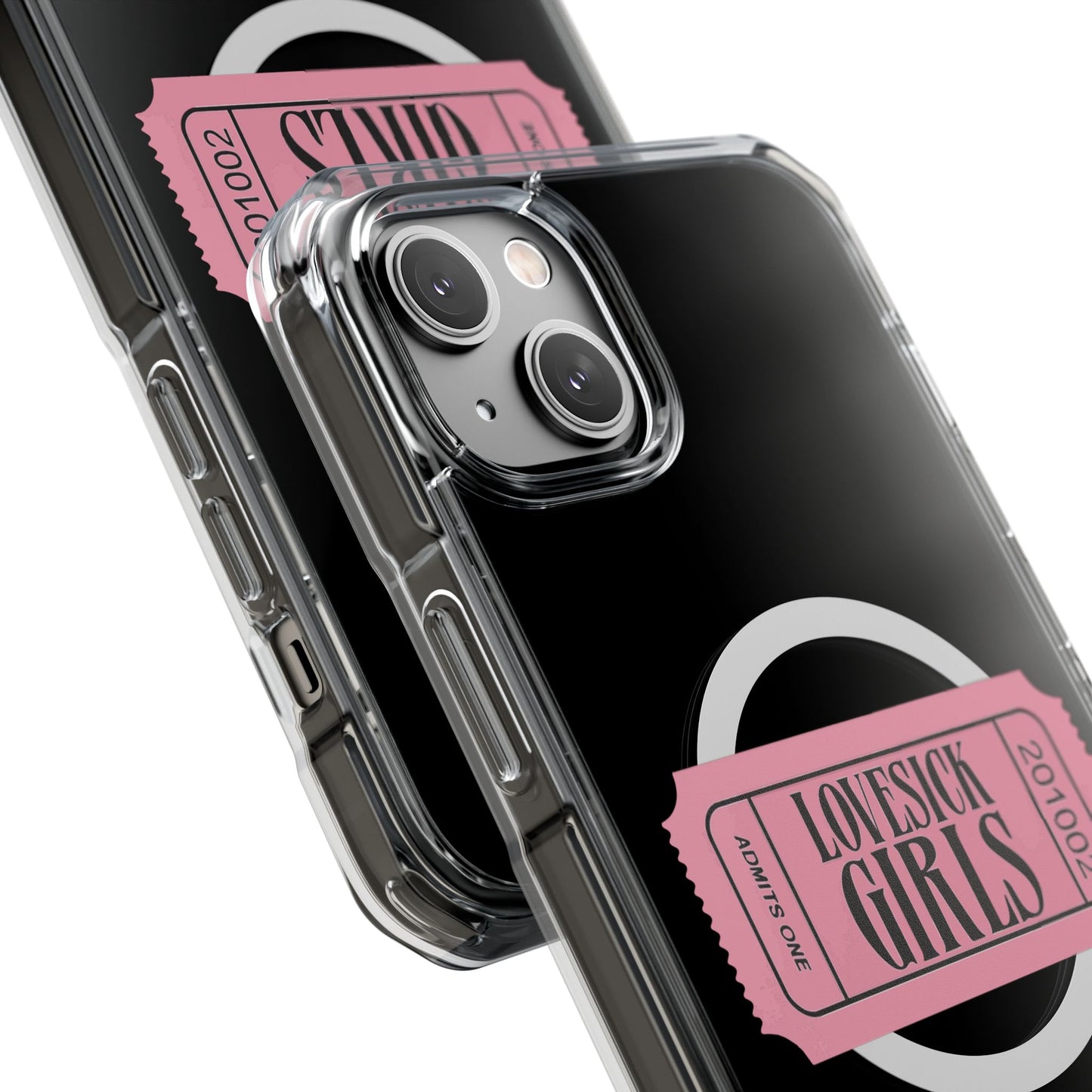 Lovesick Girls Ticket - Magnetic Clear Impact Case