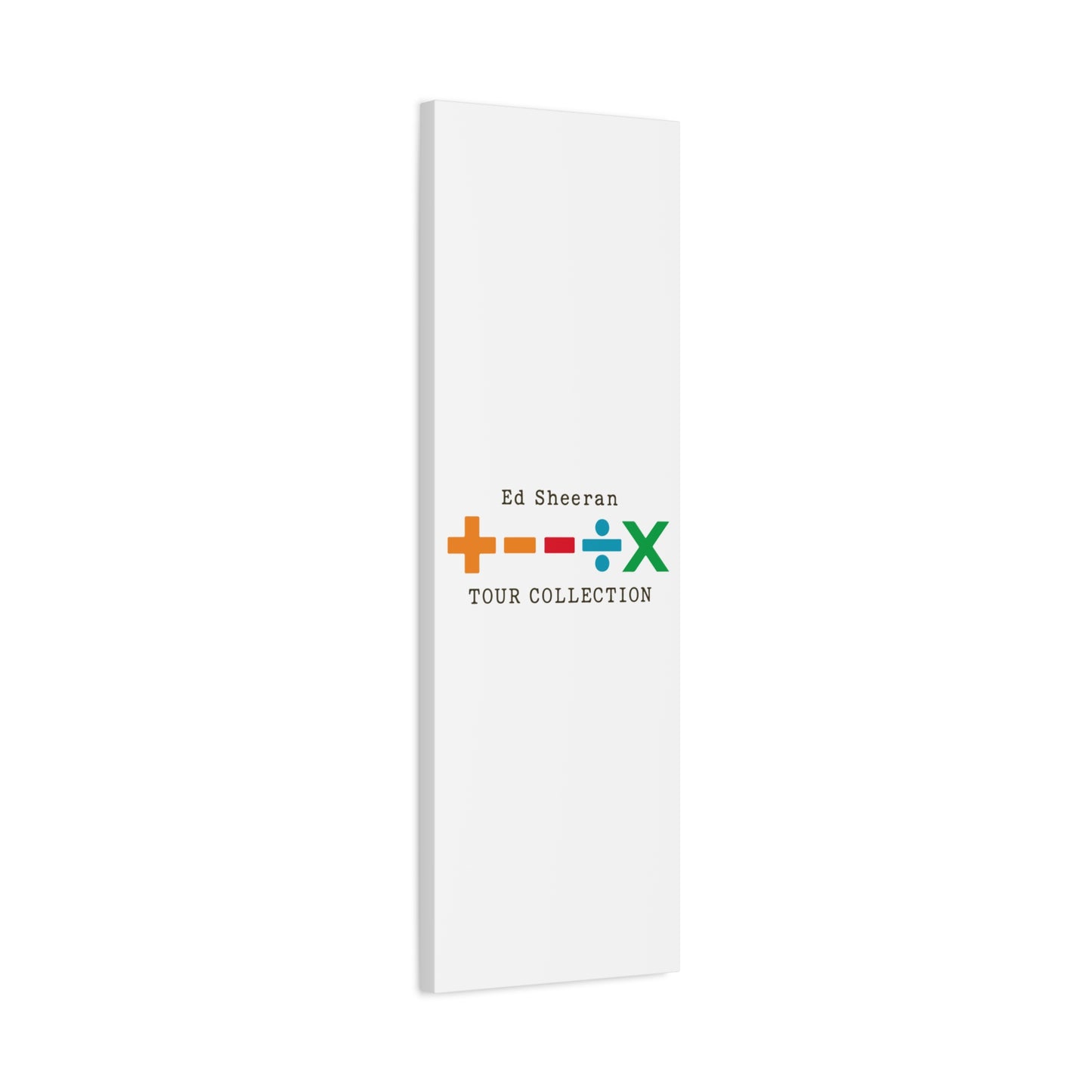 Matte Stretched Canvas, 1.25" Depth – Ed Sheeran Edition