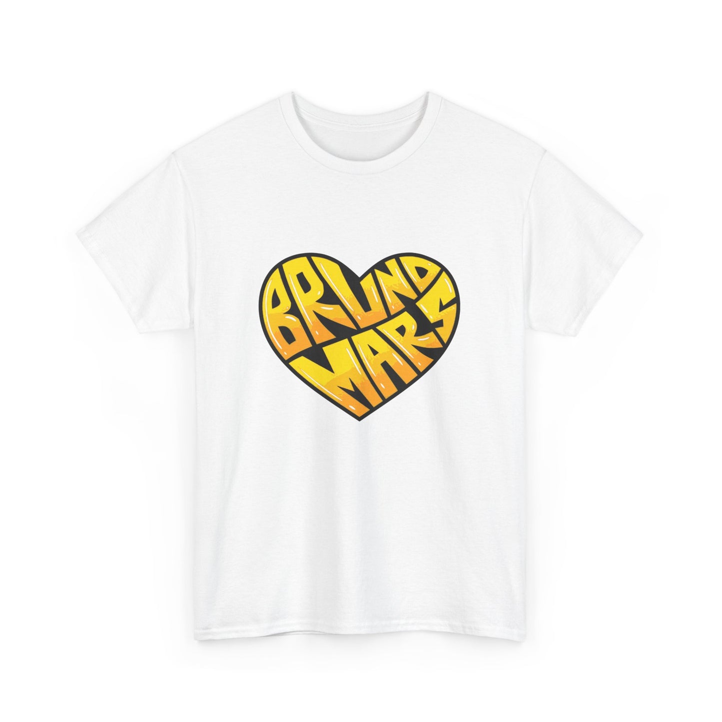 Loud Love Retro Heart Unisex Heavy cotton Tee