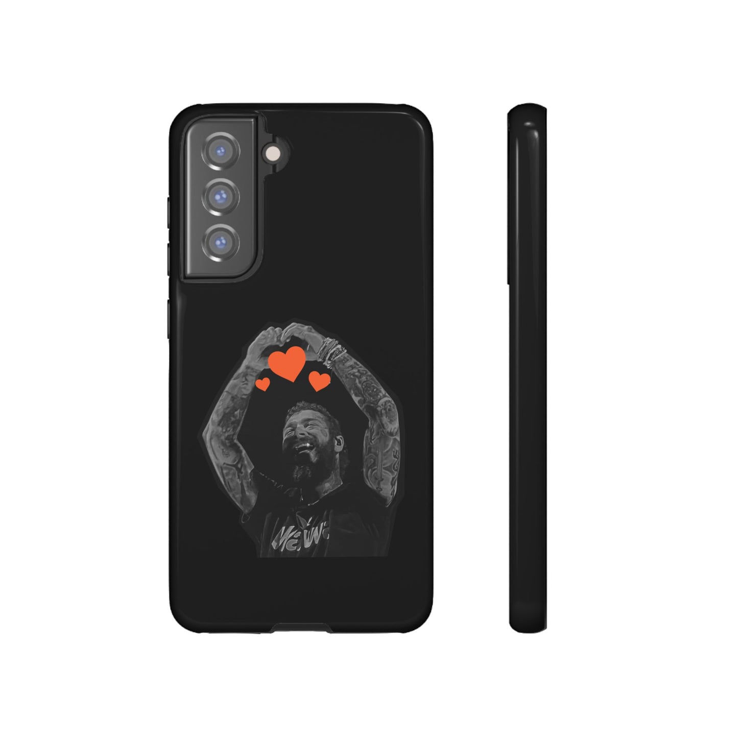 Tough Samsung Case (S20–S25) – Post Malone Heartfelt Wishes