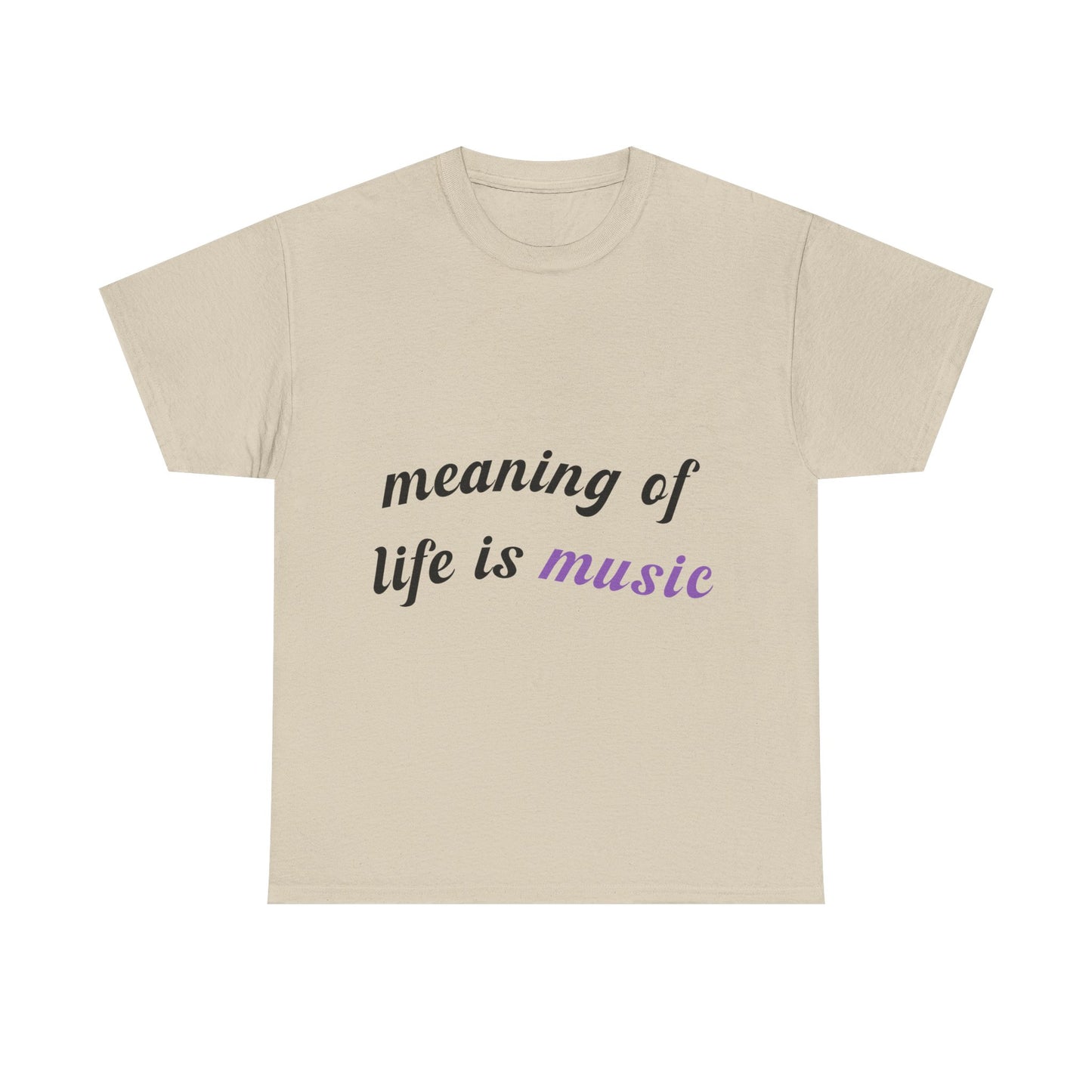Feel the Music Vibe Unisex Heavy cotton tee