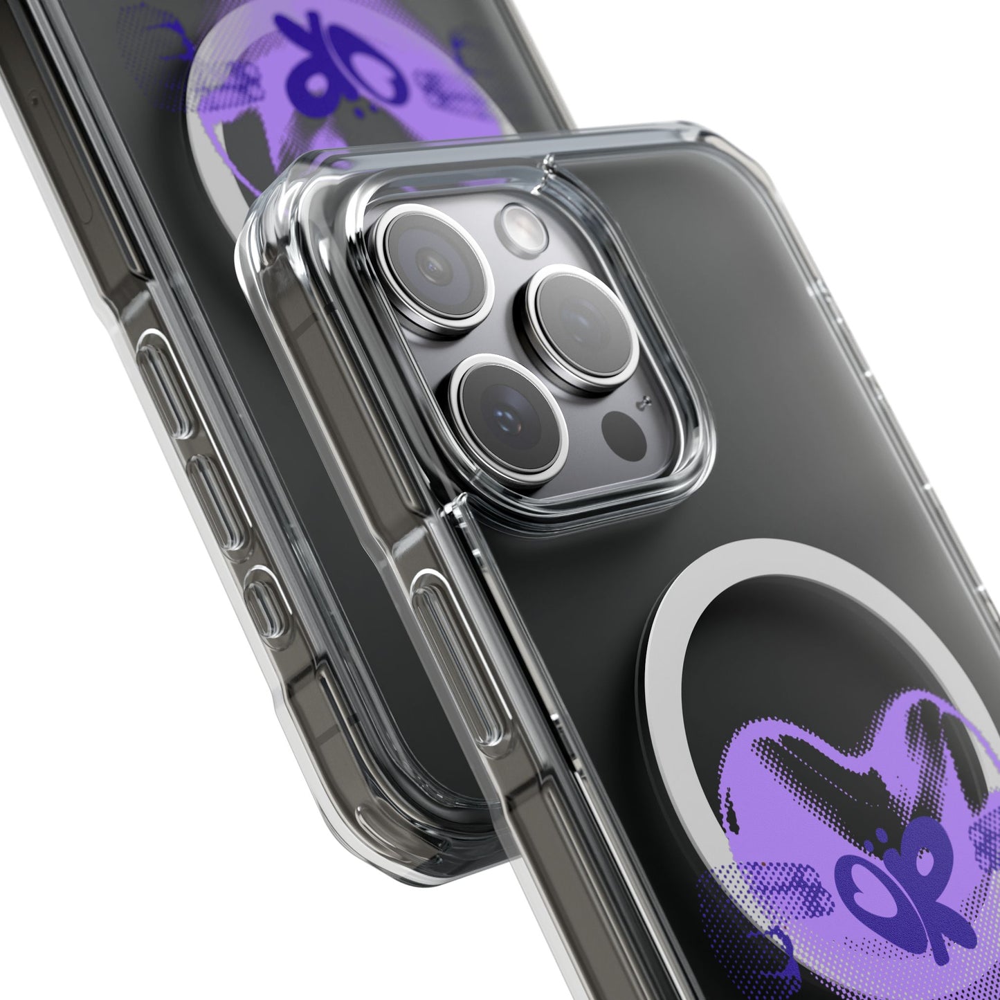 Heart Balloon OR Pop Art Magnetic Clear Impact Case