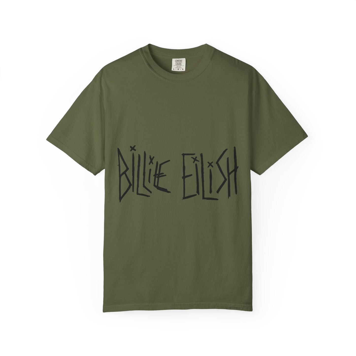 Twisted Ink Font Unisex Dyed T-shirt