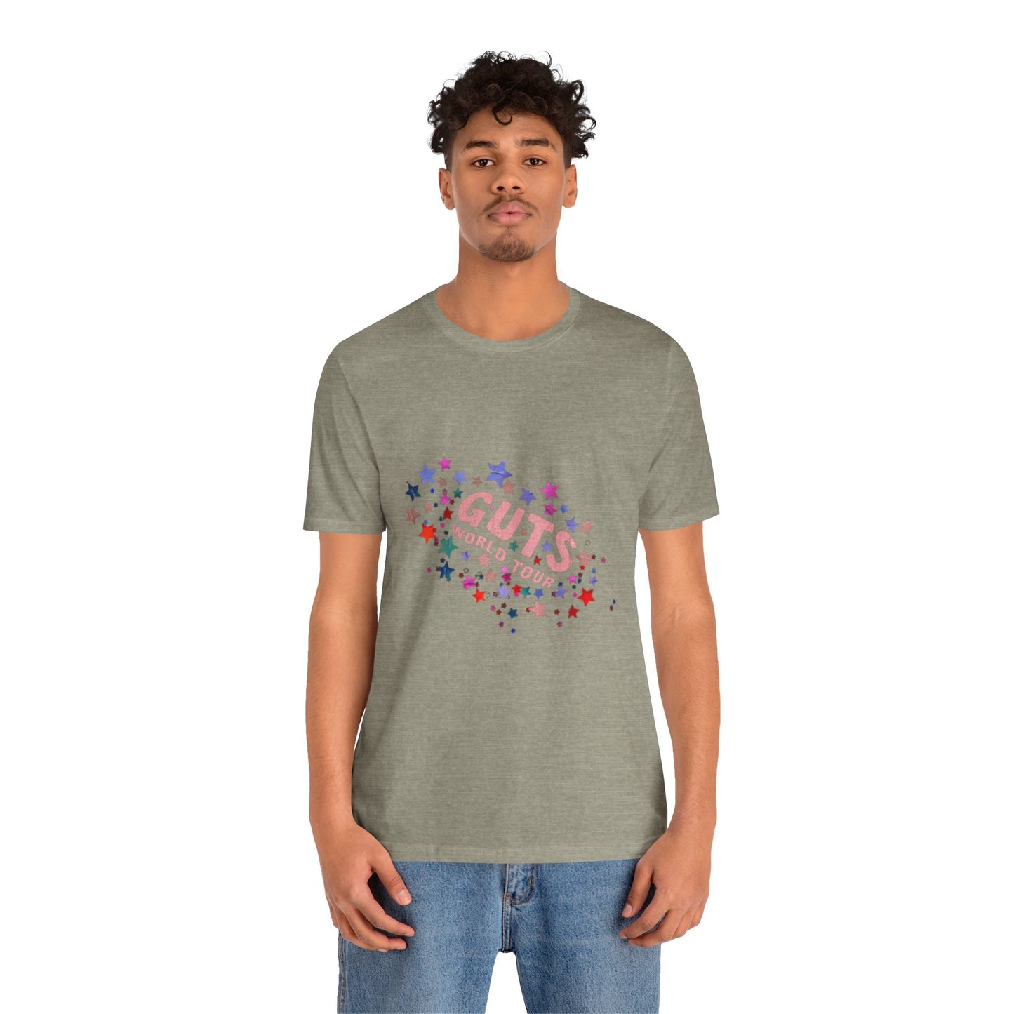 Olivia Rodrigo Unisex Jersey Short Sleeve Tee - Guts World Tour