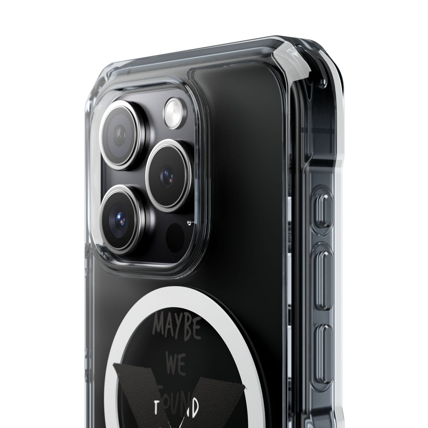 Abstract Paw and Brush Stroke Magnetic Clear Impact Case