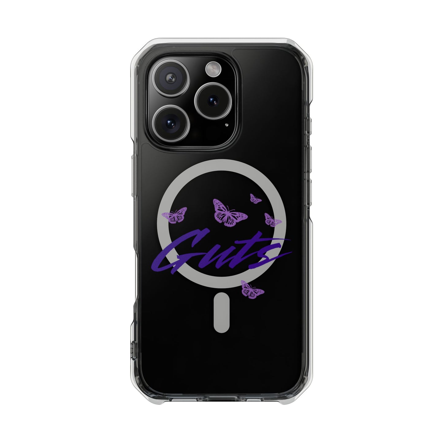 Guts & Butterflies Magnetic Clear Impact Case