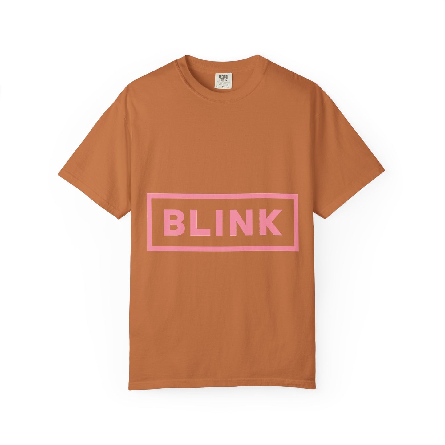 Minimal BLINK Logo – Dyed T-shirt