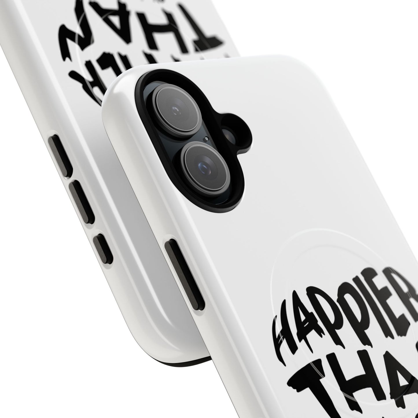 Happier Heart Lettering Tough Magnetic Case