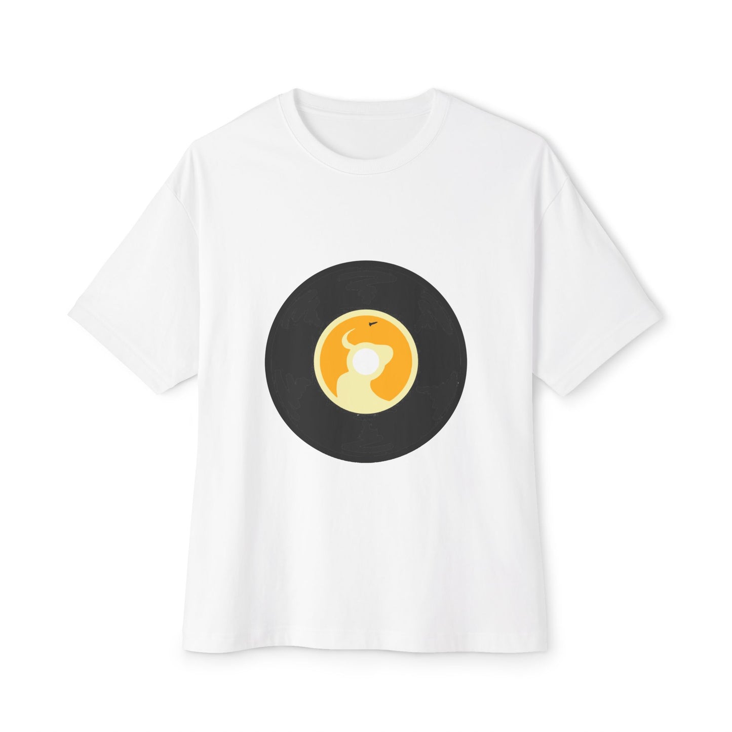 Crypto Rodeo Round Unisex Oversized Boxy Tee