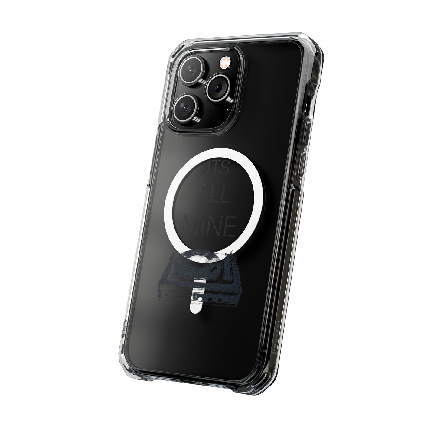 Spin It Retro Magnetic clear Impact Case