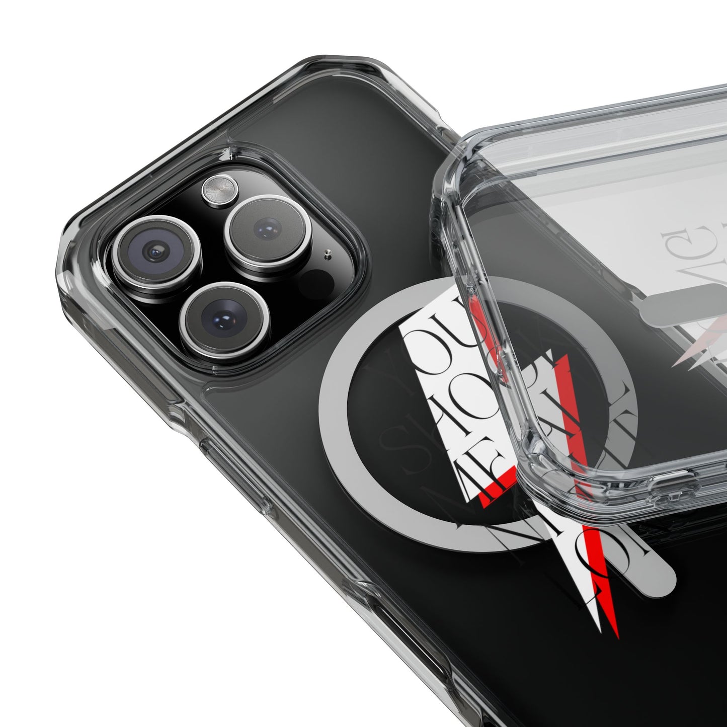 Rock Evolution Graphic Magnetic Clear Impact case