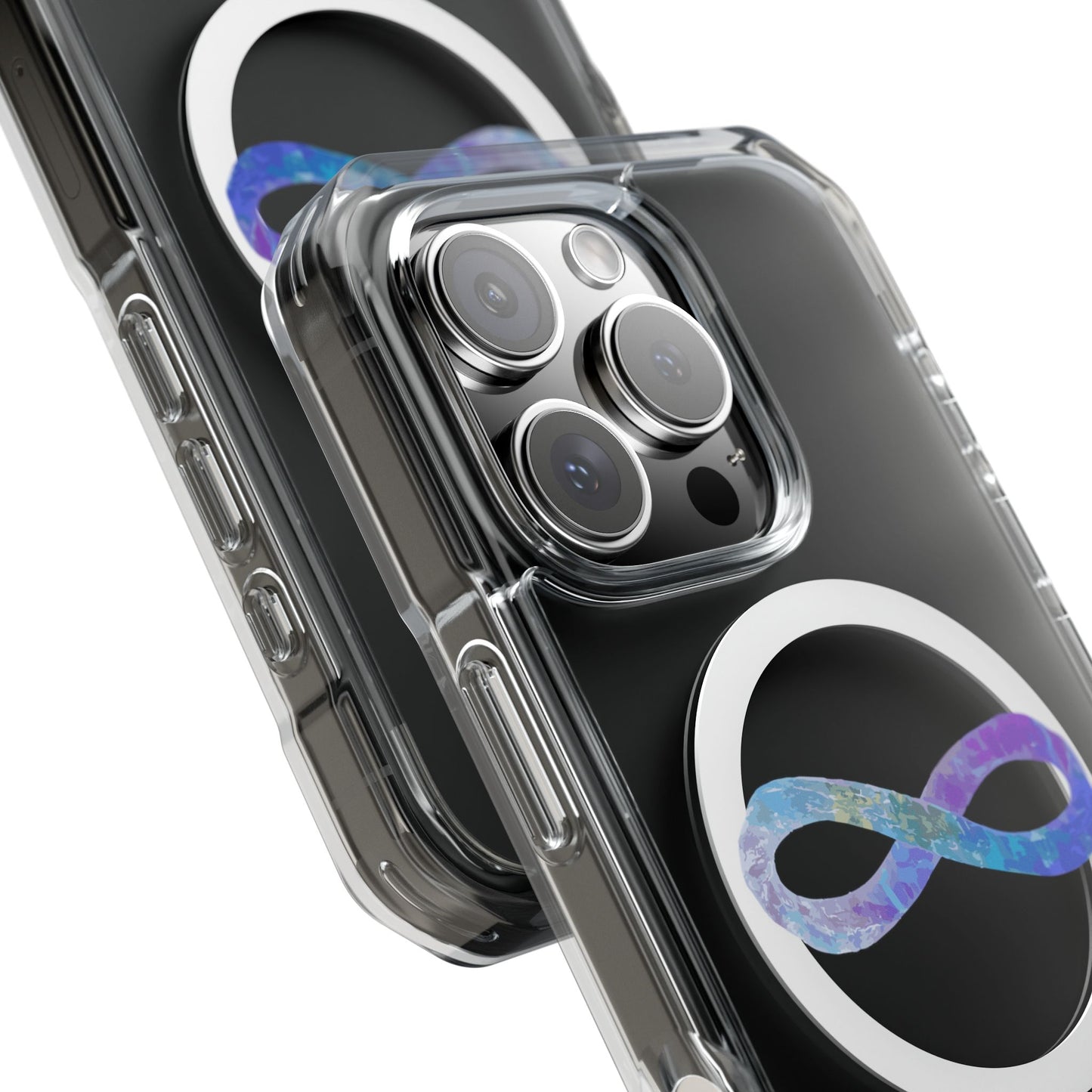 Cosmic Infinity Loop Magnetic Clear Impact case