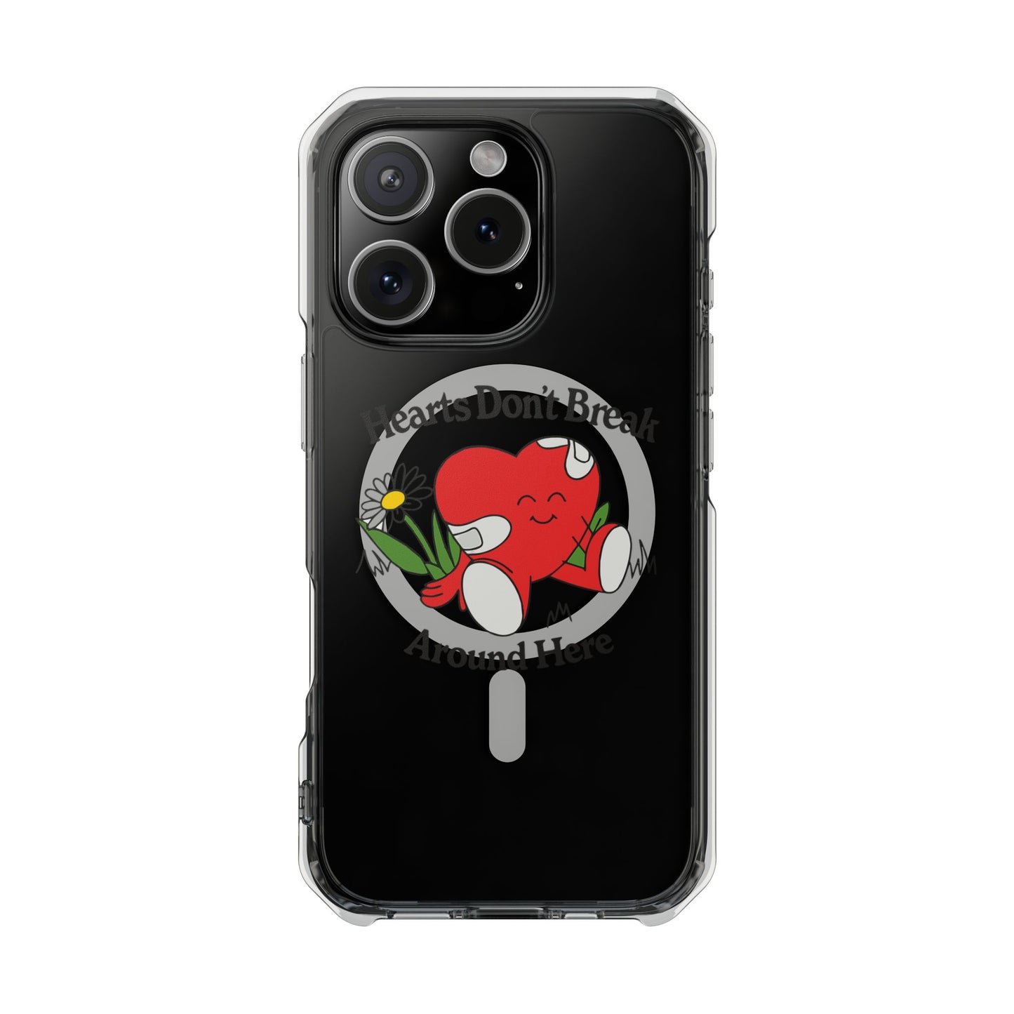 Abstract Guitar Sketch Magnetic Clear Impact Case