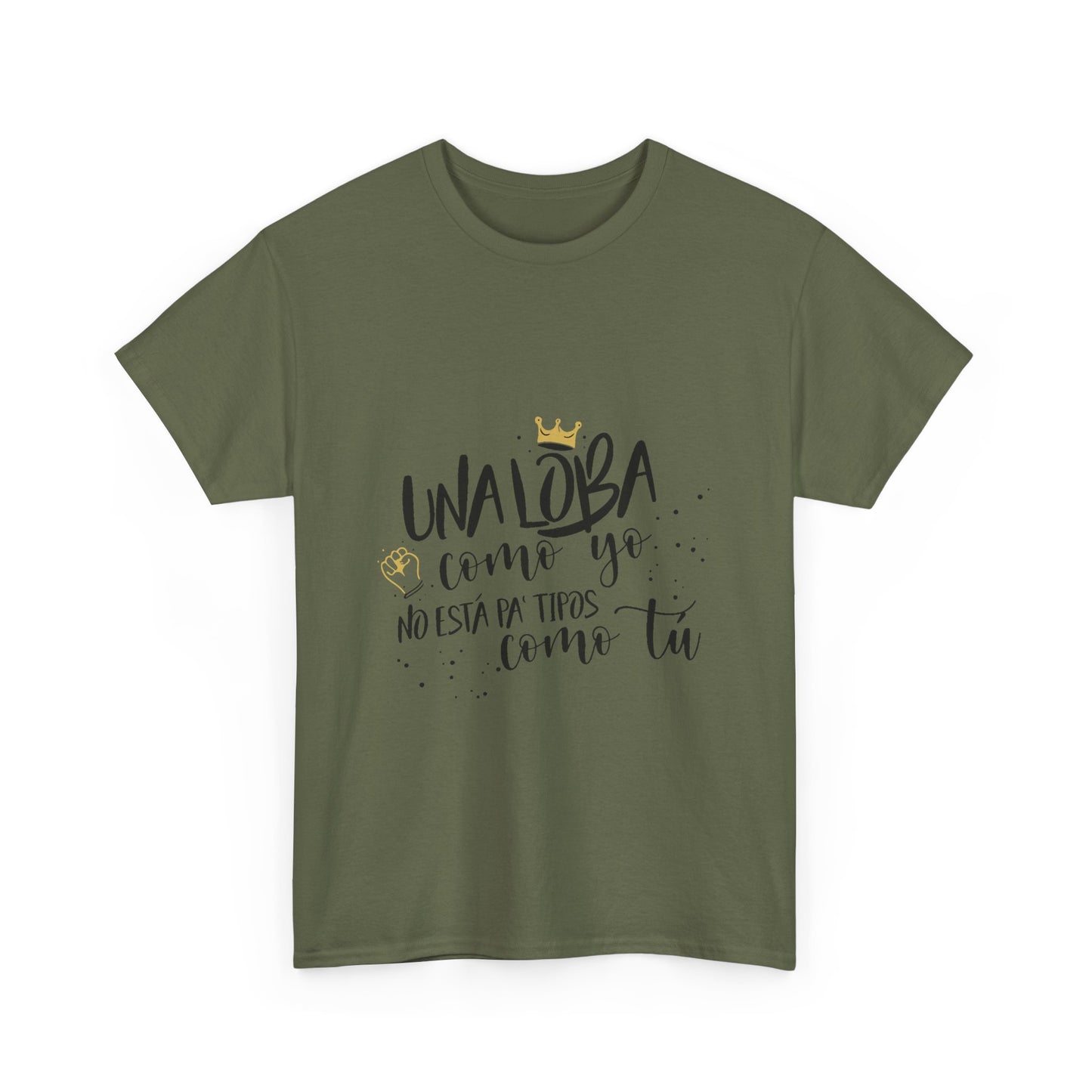 Golden Wolf Energy Unisex Heavy cotton tee