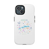Neon Space Doodles Tough Magnetic Case