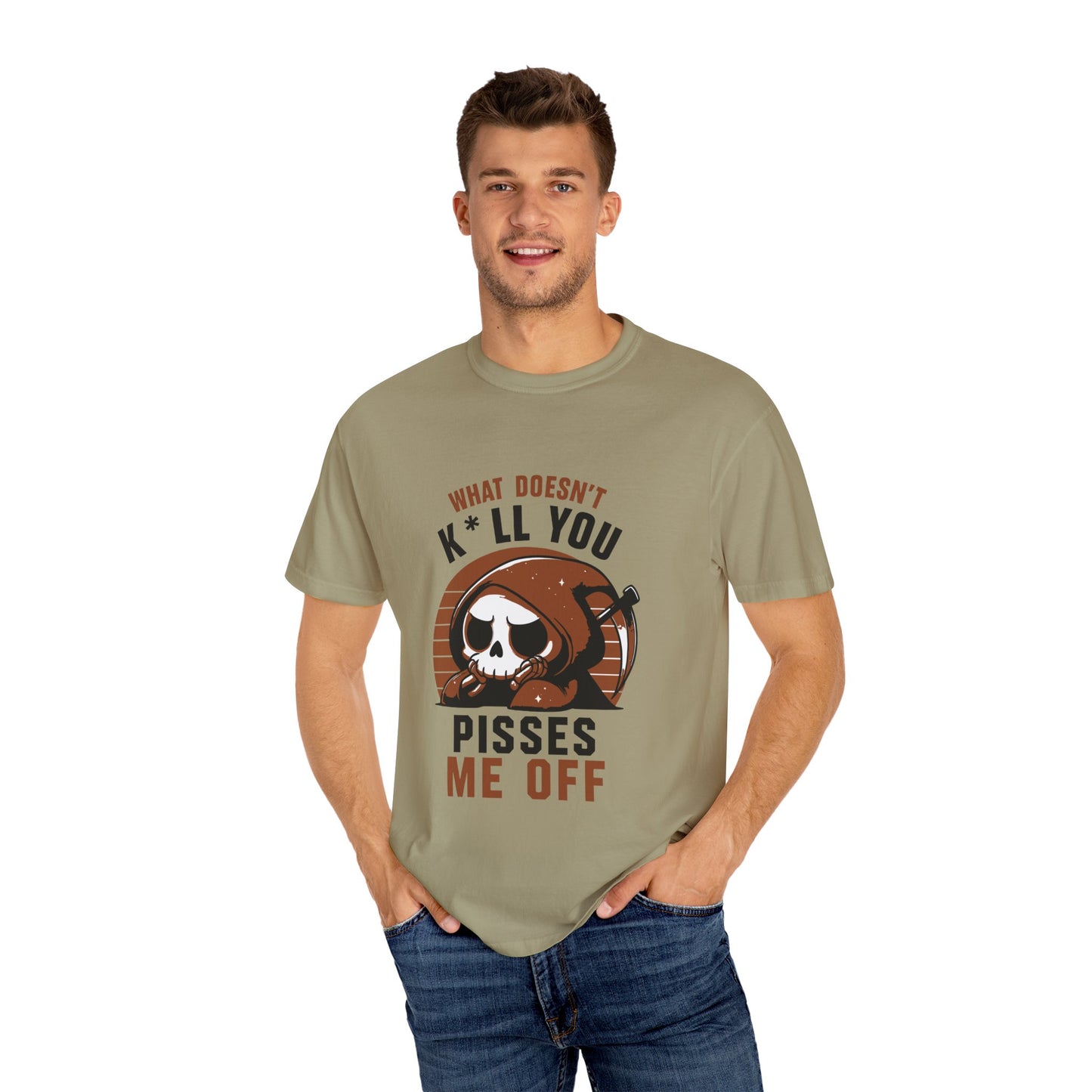 Dyed T-shirt – Snazzy Piss Me off Edition