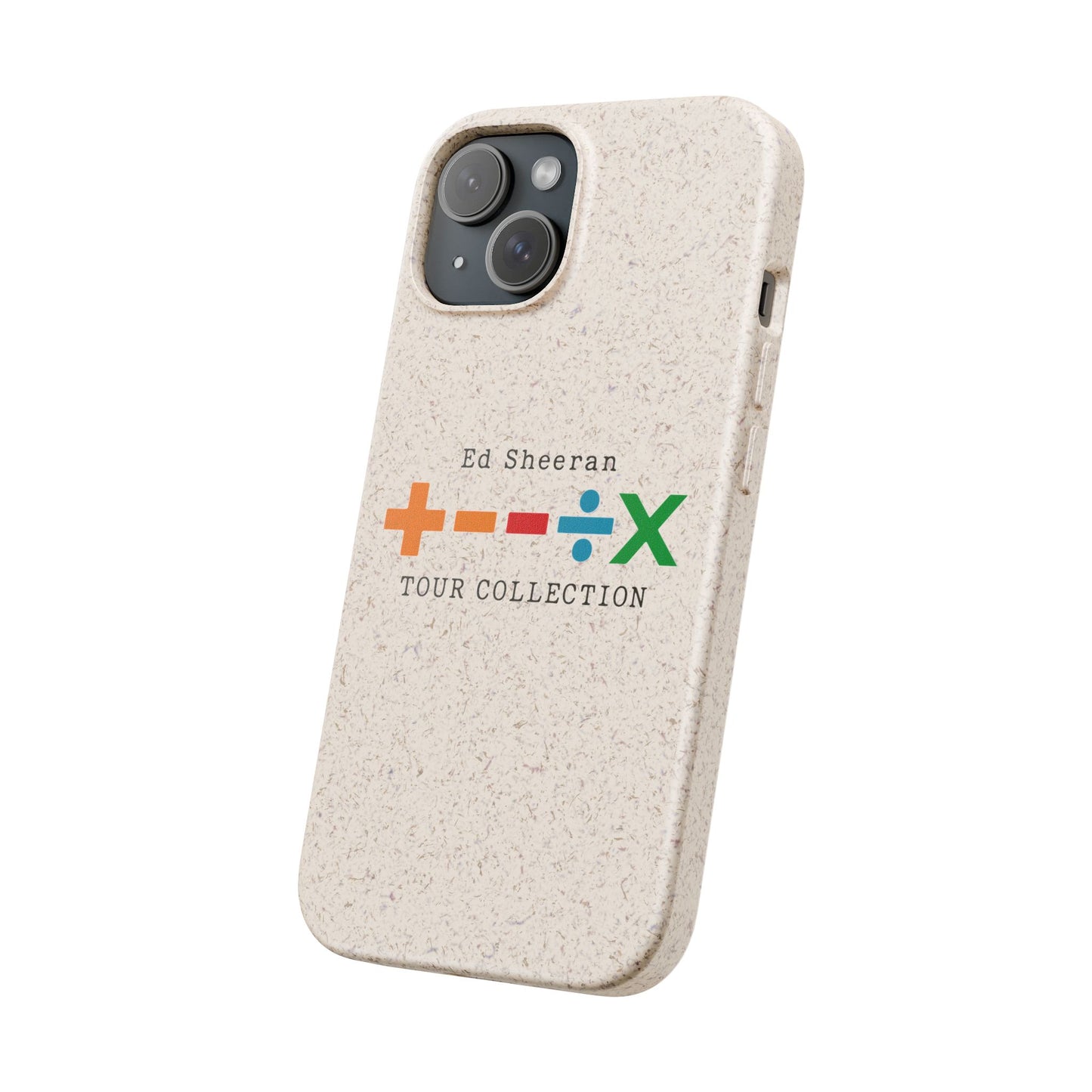 Biodegradable Cases for iPhone 12 to 16 Pro Max Showcasing – Ed Sheeran Edition