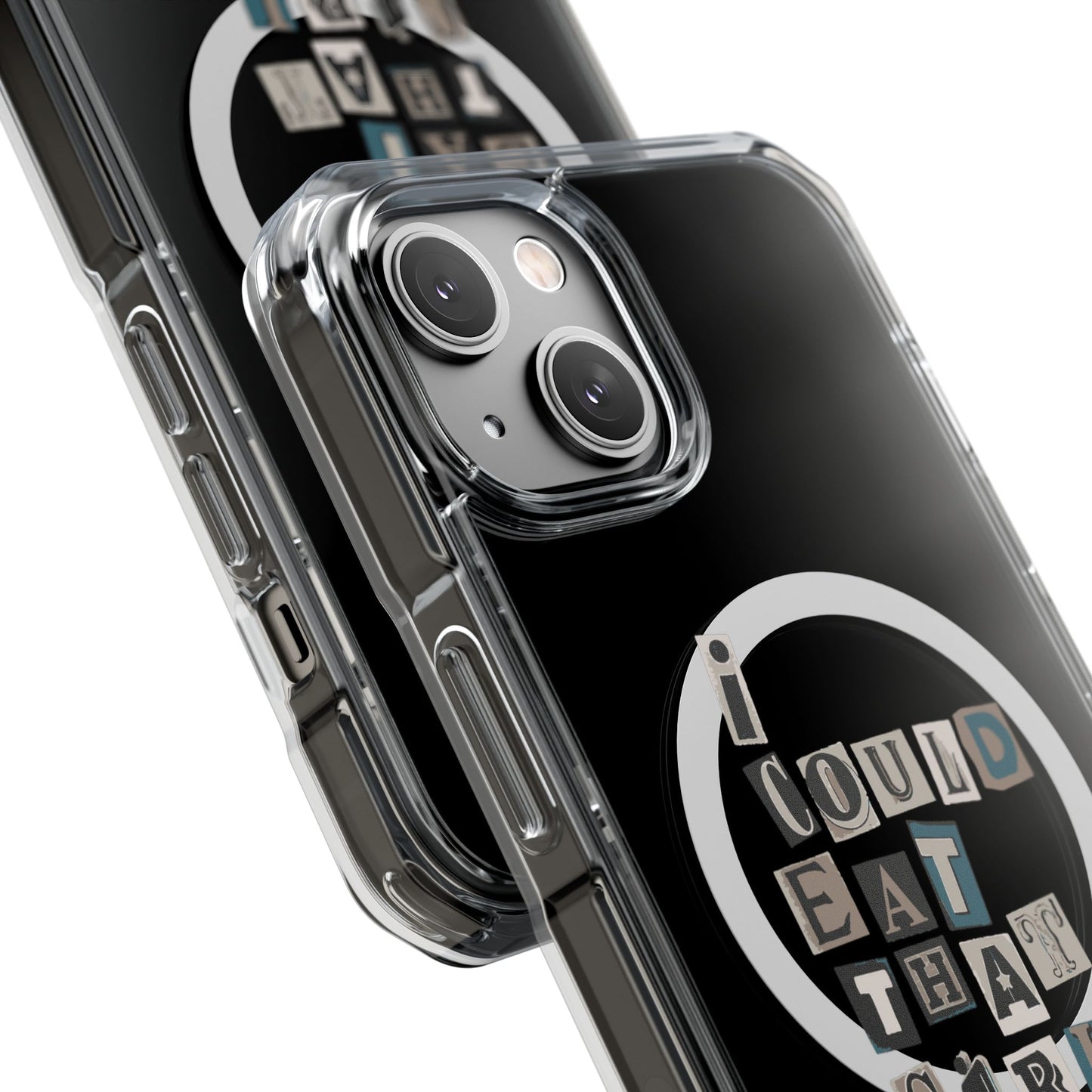 Mixed Message Collage Magnetic Clear Impact Case