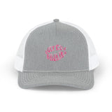 Solo Vibes Lips Snapback Trucker cap