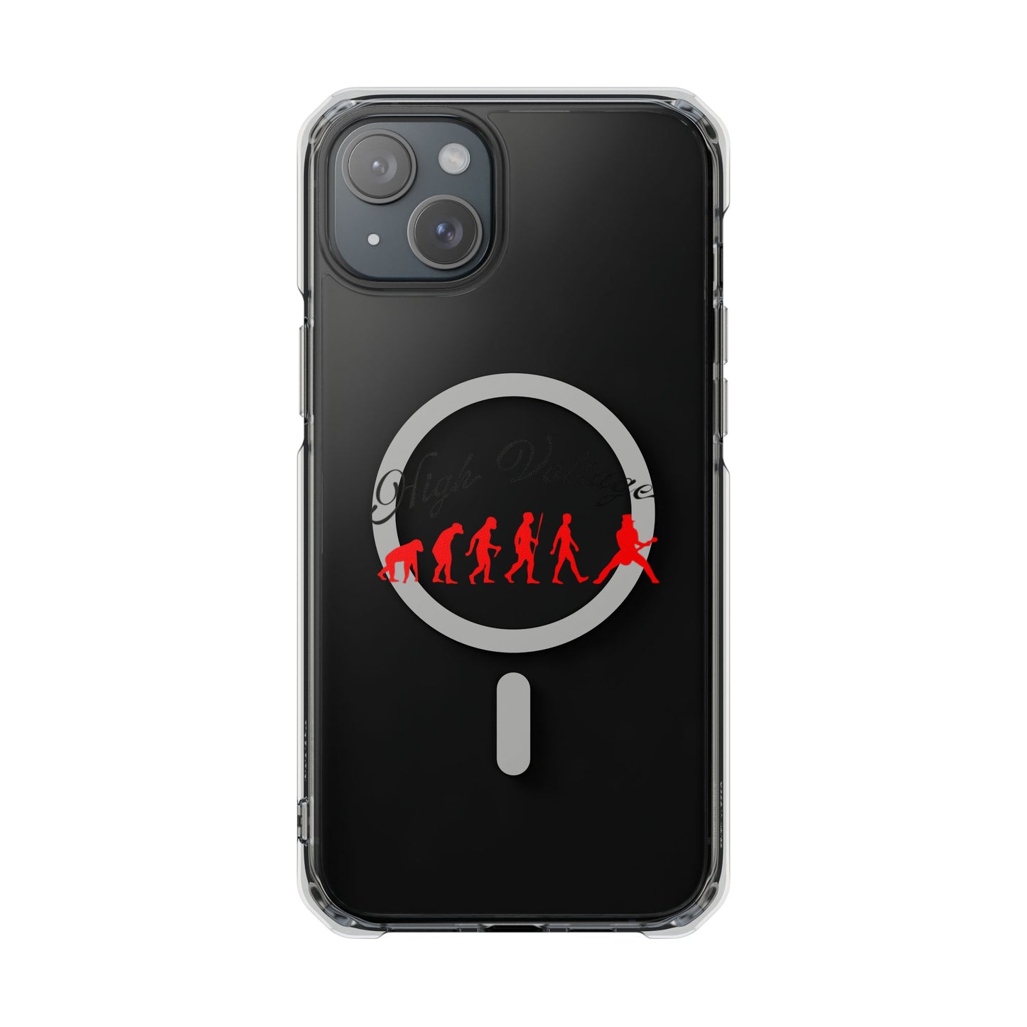 Heavy Riff Emblem Magnetic Clear Impact case