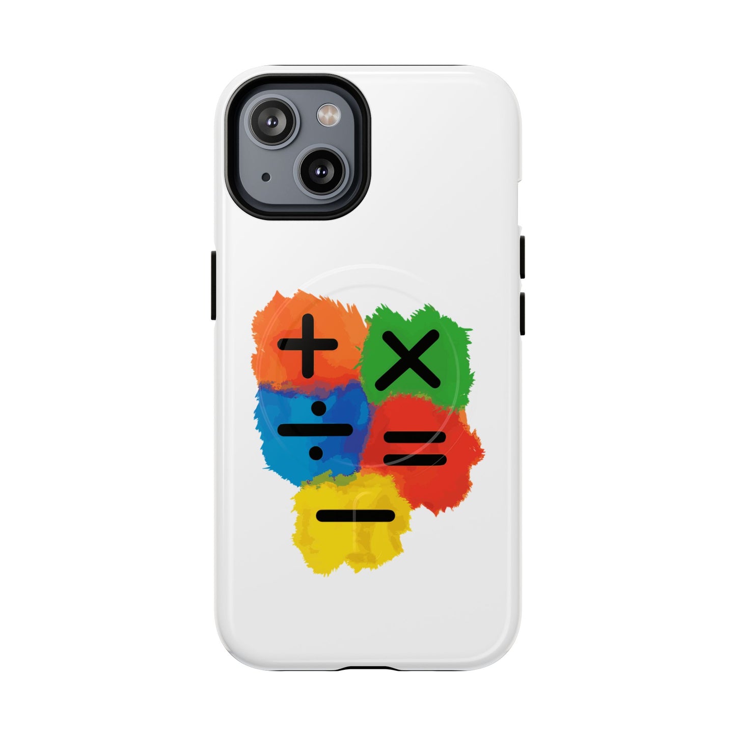 Orange Equals Symbol Tough Magnetic case