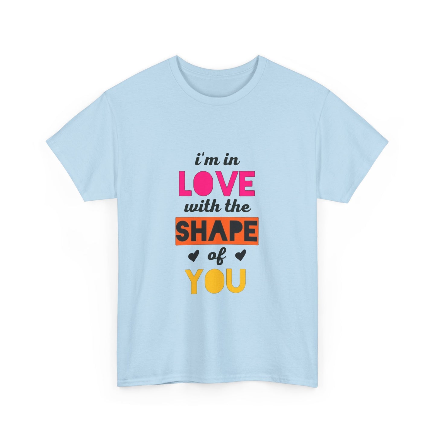 Orange Divide Symbol Unisex Heavy Cotton Tee