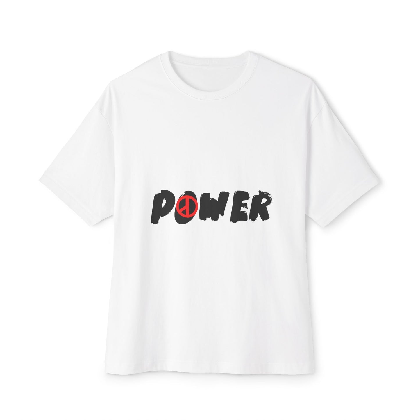 Peace Vibes Streetwear Unisex Oversized Boxy Tee