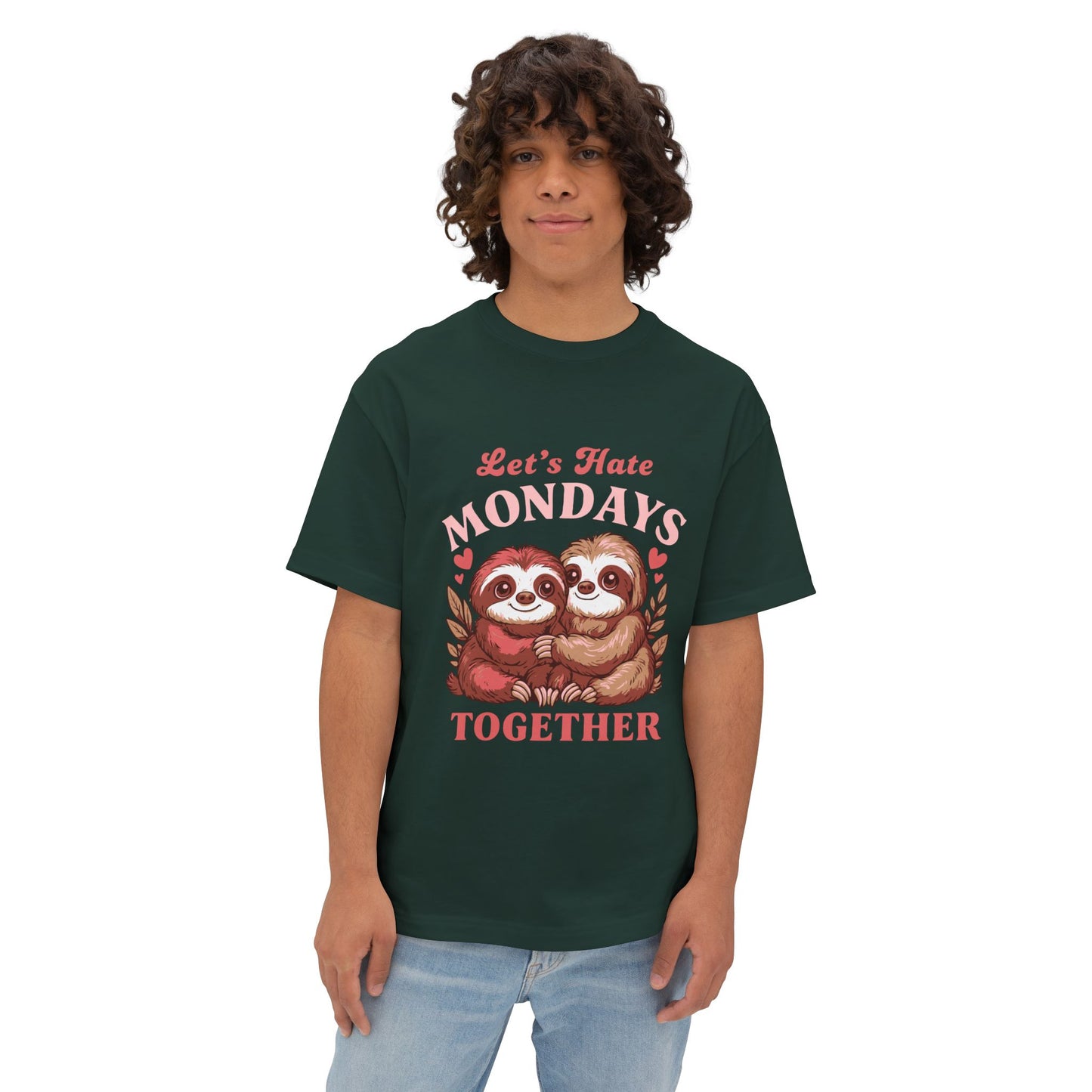 Oversized boxy Tee – Snazzy Lets hate Monday Edition